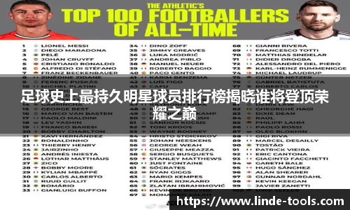 足球史上最持久明星球员排行榜揭晓谁将登顶荣耀之巅